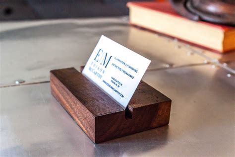 adjustable business card holder.